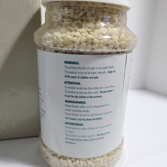 NIB Partylite P7097 2lbs Natural unscented Sand candle decor - Picture 3 of 8